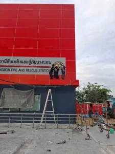 ตัวอย่างผลงานป้ายไฟ