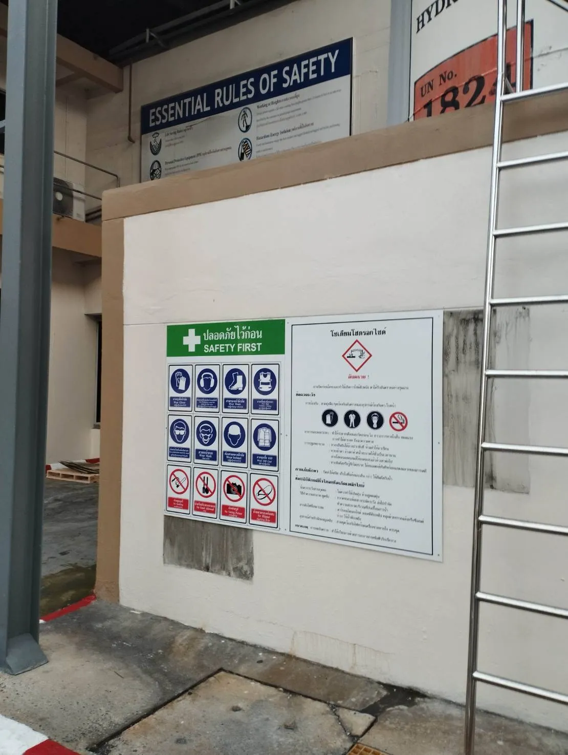 ป้ายห้ามในสถานที่ทำงาน 62