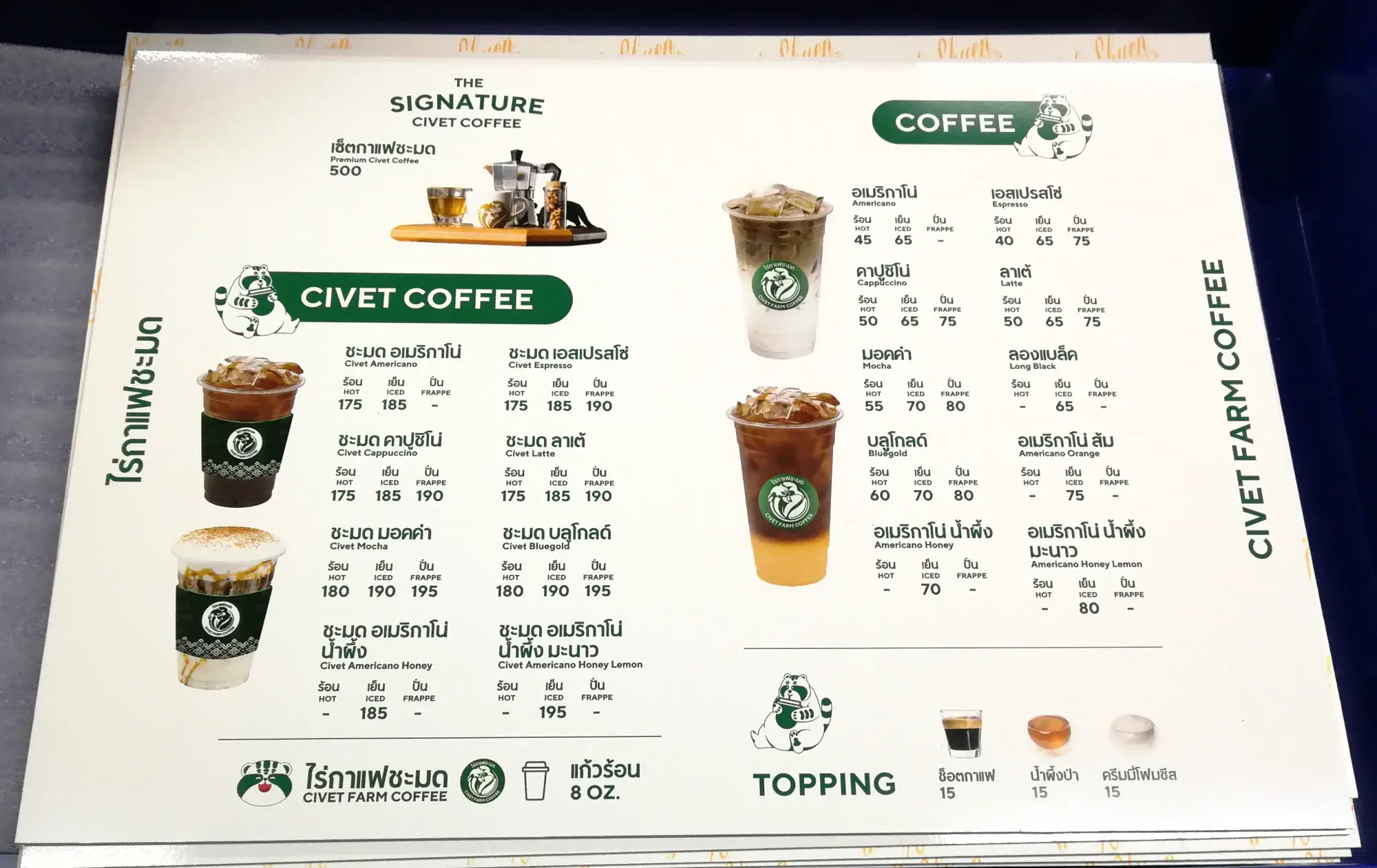 ป้ายร้านกาแฟ หรือ ร้านขนม (Cafe Sign) 32